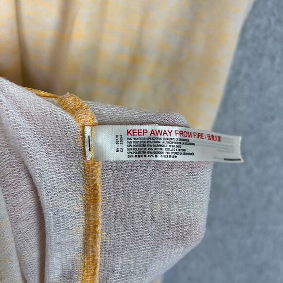 Free People Intimately Orange Cozy Cool Girl Lounge Oversized T Shirt Size Large - Picture 8 of 8